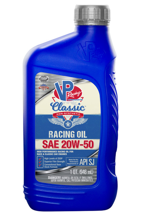 Vp Fuel Containers Vp Sae 20W50 Classic 1 Qt 2691