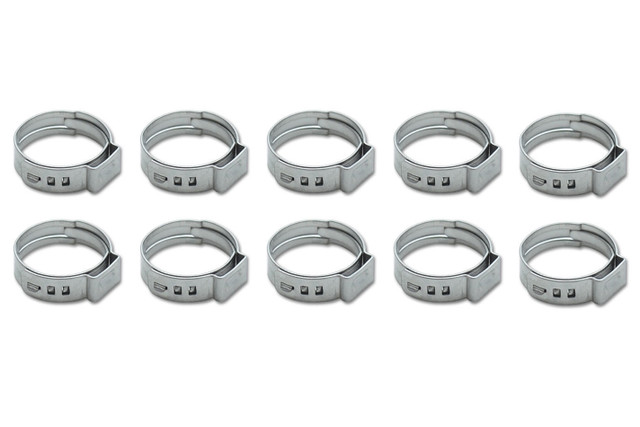 Vibrant Performance Stainless Steel Pinch Cl Amps: 9.4-11.9Mm 10 Pack 12273 Vibrant Performance Stainless Steel Pinch Cl Amps: 9.4-11.9Mm 10 Pack 12273