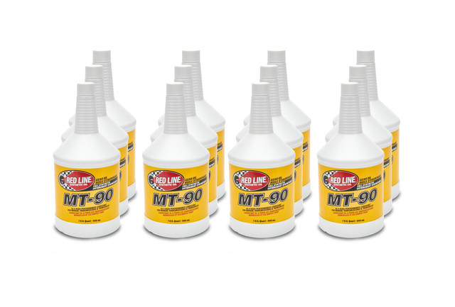 Redline Oil Mt-90 Manual Trans Lube Case/12 75W90 Gl-4 50304 Case/12 Redline Oil Mt-90 Manual Trans Lube Case/12 75W90 Gl-4 50304 Case/12