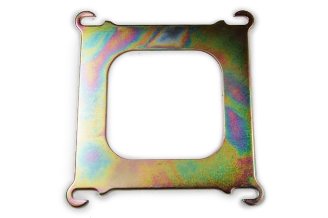 Racing Power Co-Packaged Square-Bore To Spread-Bo Re Adapter Plate - Zinc R1100