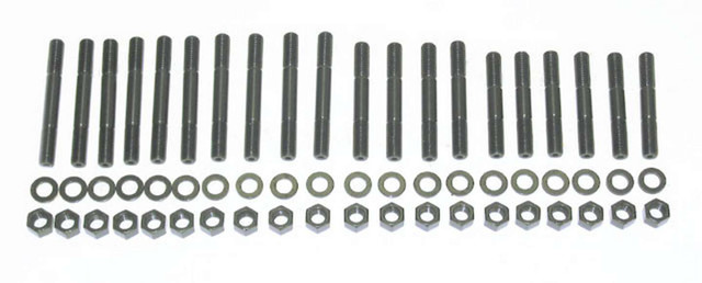 Dart Main Stud Kit - Bbc Big M Iron Block - Splayed 66311300