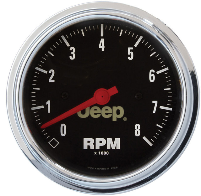 Autometer 3-3/8 8000 Rpm Tach - Jeep Series 880246