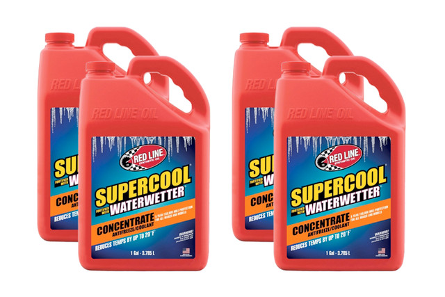 Redline Oil Supercool Concentrate Coolant Case 4X1 Gallon 81205 Case/12 Redline Oil Supercool Concentrate Coolant Case 4X1 Gallon 81205 Case/12