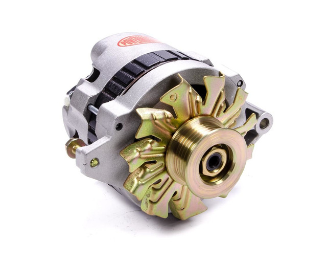 Powermaster 140 Amp Xs Small Gm Alternator Natural Finis 478028