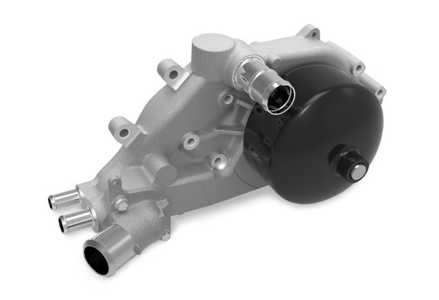 Holley Gm Ls Water Pump W/ Forward Facing Inlet 22-100