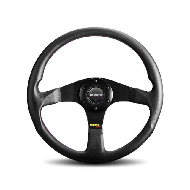 Momo Automotive Accessories Tuner Steering Wheel Leather Tun35Bk0B