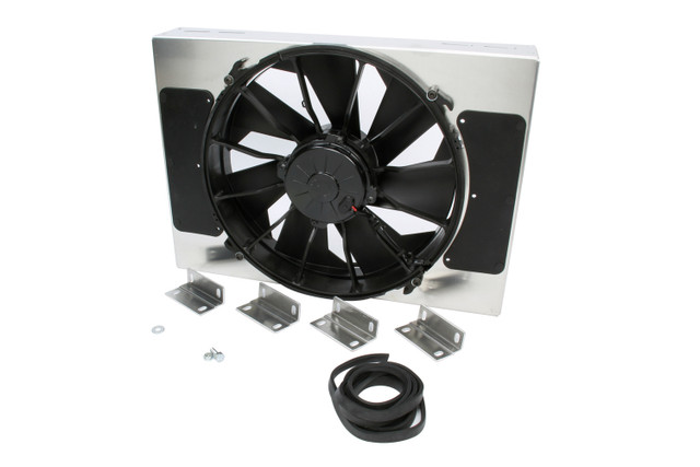 Derale Rad Fan W/Alum Shroud Assembly 16814 Derale Rad Fan W/Alum Shroud Assembly 16814