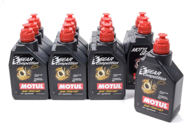 Motul Usa Gear Comp 75W140 Oil Case/12-Liter 105779 Motul Usa Gear Comp 75W140 Oil Case/12-Liter 105779