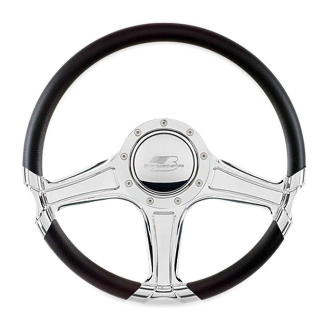 Billet Specialties 14In Octane Steering Wheel Half Wrap 29308