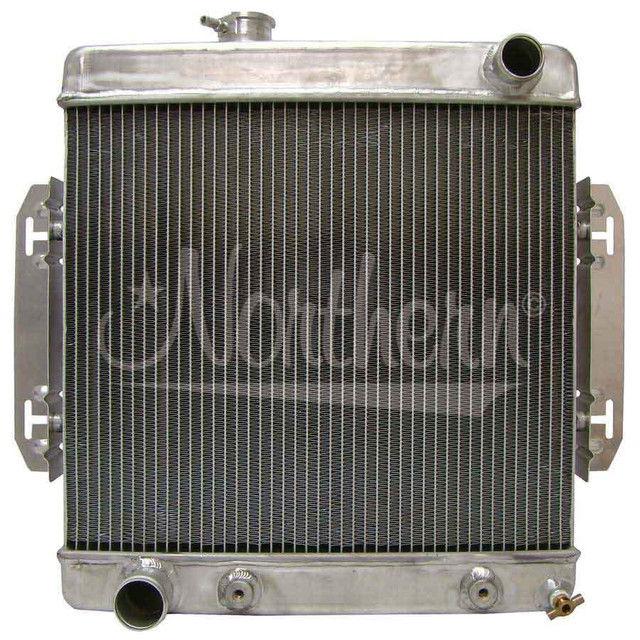Northern Radiator Aluminum Radiator Hot Rod Universal 205155 Northern Radiator Aluminum Radiator Hot Rod Universal 205155