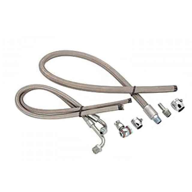 March Performance S/S Braided Power Steering Hose Kit P3222