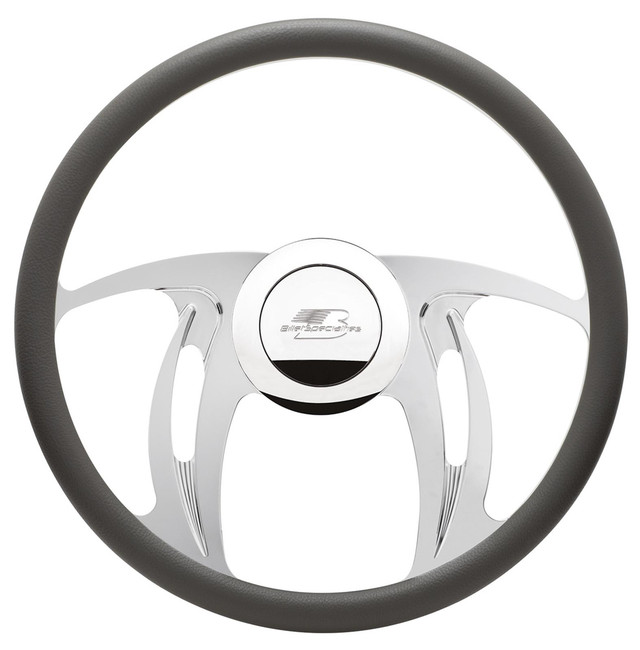 Billet Specialties Steering Wheel Half Wrap 15.5In Hurricane 34123