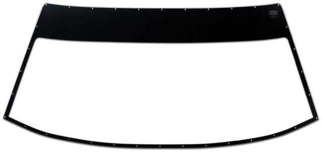 Fivestar Windshield Monte Carlo 1/8In Mar-Resistant Flat 601-6303-2B