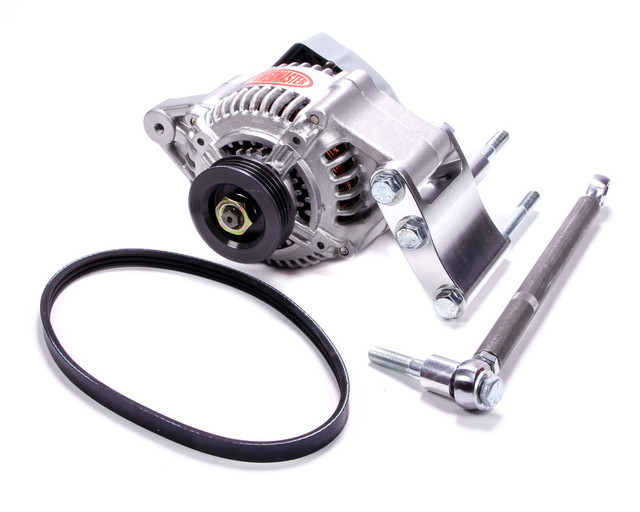 Powermaster High Mount Racing Alternator Kit 8-802