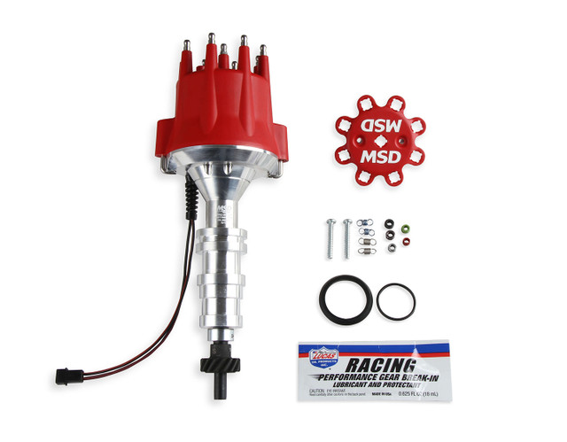 Msd Ignition Billet Distributor Bbf Fe W/Steel Gear 85941