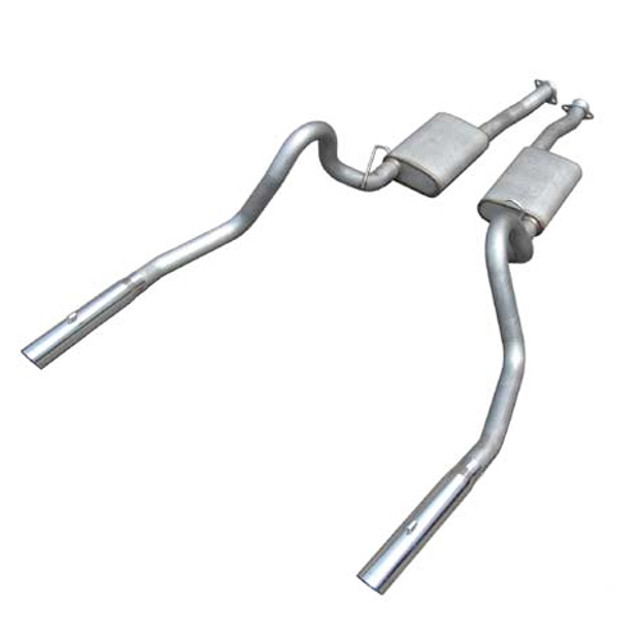 Pypes Performance Exhaust 87-98 Mustang 5.0L 2.5In Exhaust System Sfm16V