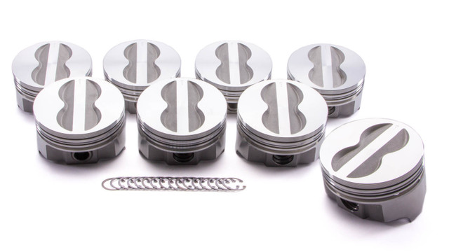 Icon Pistons Bbc Fhr Domed Piston Set 4.290 Bore +18.3Cc Ic9919.040