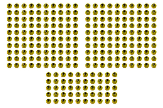 Kluhsman Racing Products Lugnut 250Pk 5/8-18 Steel Single Coated Krc-8208X