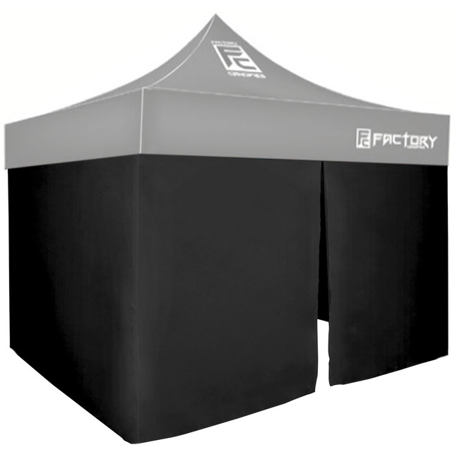 Factory Canopies Wall Kit Black 10Ft X 10Ft Canopy 40001-Kit