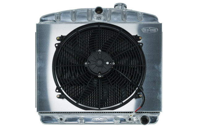 Cold Case Radiators 55-57 Tri-5 Chevy Radiat Or & 16In Fan Kit Cht562Ak