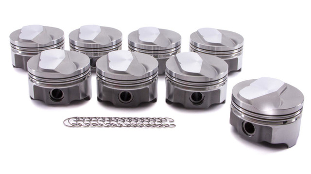 Icon Pistons Bbc Fhr Dome Piston Set 4.155 Bore +17Cc Ic9948.030