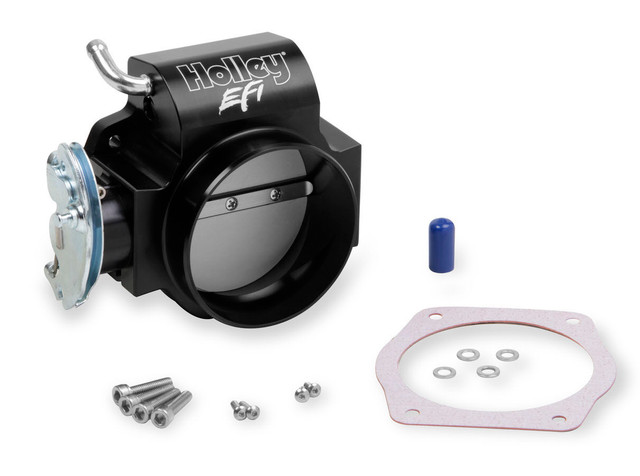 Holley 90Mm Ls Throttle Body W/Tapered Bore - Black 112-589