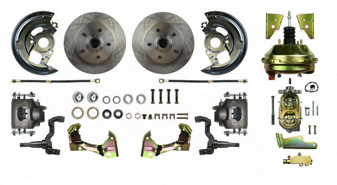 Right Stuff Detailing 64-72 Gm A Body Booster Power Disc Brake Kit Afxdc01C