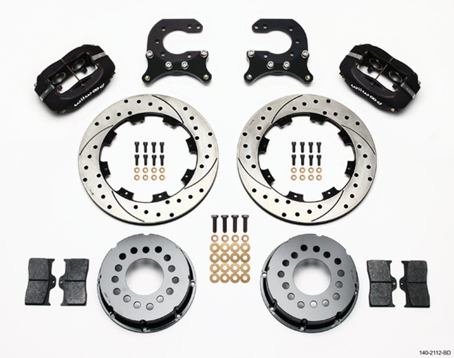 Wilwood Disc Brake Kit 12 Bolt Chevy 140-2112-Bd Wilwood Disc Brake Kit 12 Bolt Chevy 140-2112-Bd