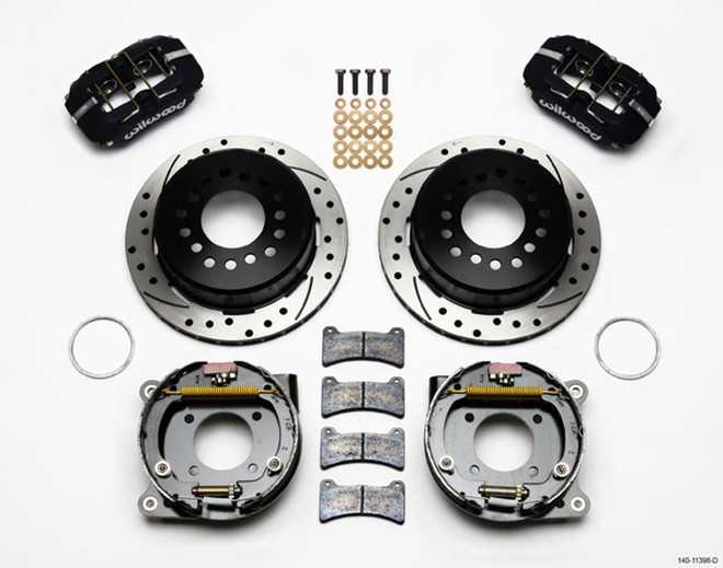 Wilwood Rear Disc Brake Kit 12- Bolt Chevy W/Parking Brk 140-11398-D