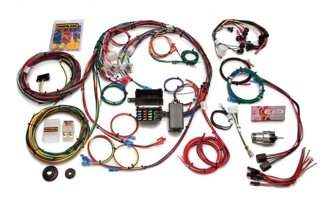 Painless Wiring 1967-68 Mustang Chassis Harness 22 Circuits 20121