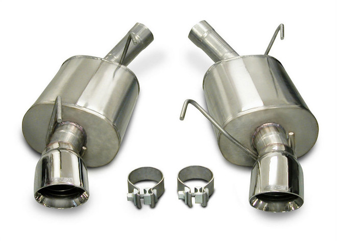 Corsa Performance 05-10 Mustang 4.6/5.4L Axle Back Exhaust System 14311 Corsa Performance 05-10 Mustang 4.6/5.4L Axle Back Exhaust System 14311