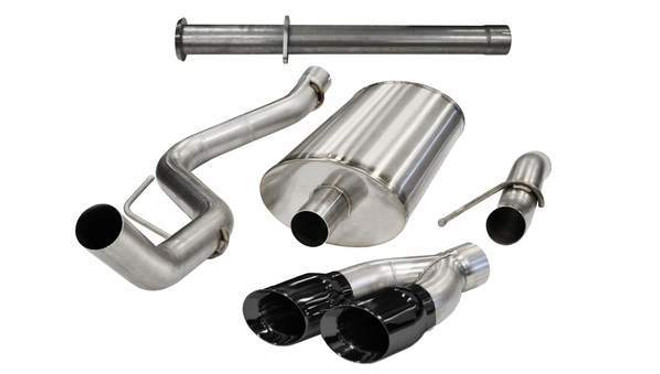 Corsa Performance Exhaust Cat-Back - 3.0In Cat-Back  Single Side E 14759Blk