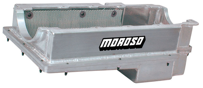 Moroso Bbc 2Pc. Billet Rail Oil Pan 20376