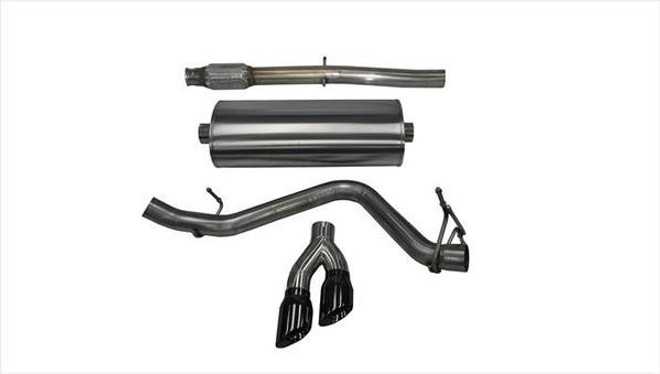 Corsa Performance Exhaust Cat-Back - 3.0In Single Side Exit 14873Blk
