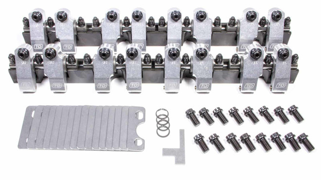 T And D Machine Sbc Shaft Rocker Arm Kit 1.50/1.50 Ratio 2319-150/150