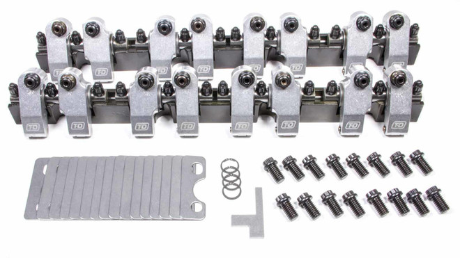 T And D Machine Sbc Shaft Rocker Arm Kit - 1.6/1.6 Ratio 2144-160/160