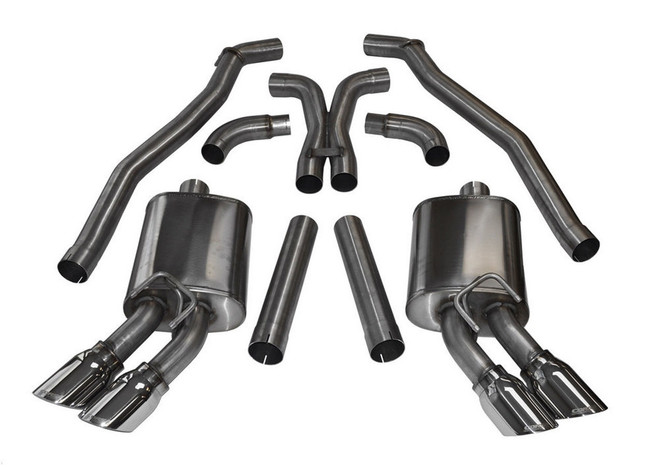 Corsa Performance Exhaust Cat-Back E - 3.0In Cat-Back + X-P 14971