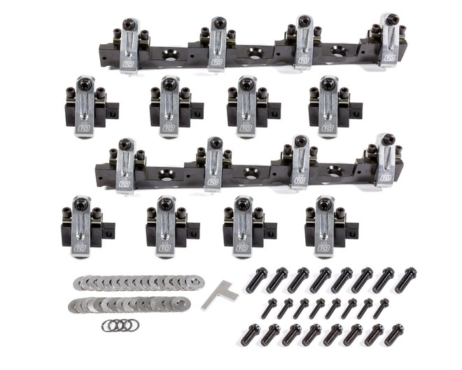 T And D Machine Bbc Shaft Rocker Arm Kit 1.70/1.70 Ratio 3211-170/170 T And D Machine Bbc Shaft Rocker Arm Kit 1.70/1.70 Ratio 3211-170/170