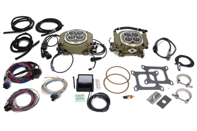 Holley Super Sniper 4150 2X4 Efi Kit - Gold 550-533