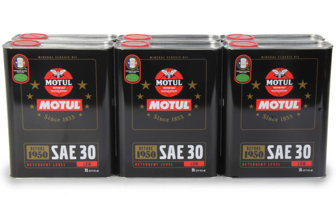 Motul Usa Classic Oil Sae 30 Case 10 X 2 Liter 104509