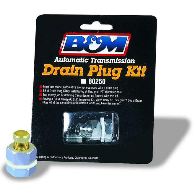 B And M Automotive Drain Plug Kit  80250