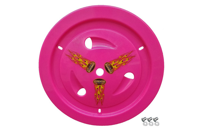 Dominator Racing Products Wheel Cover Dzus-On Pink 1013-D-PK