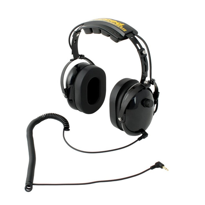 Rugged Radios Headset Over The Head H20 Listen Only H20-BLK