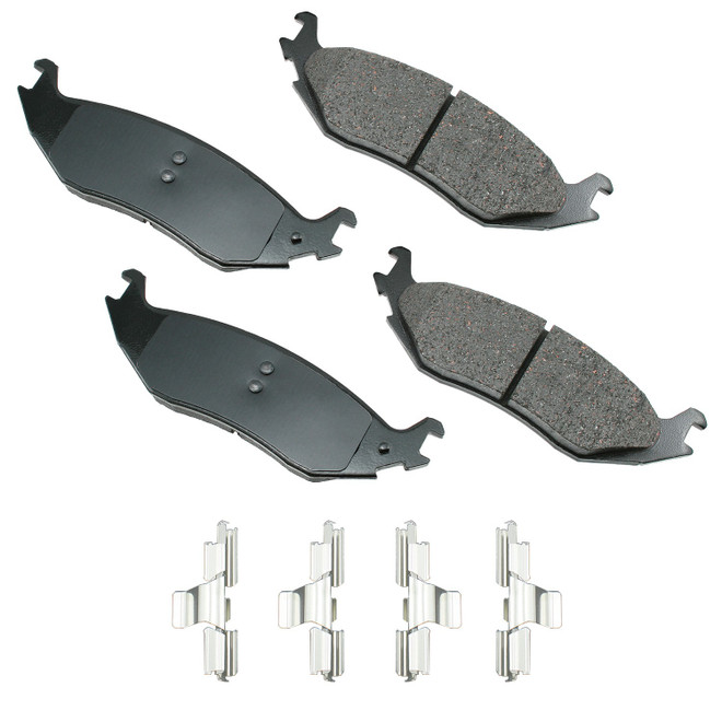 Akebono Brake Corporation Brake Pads Rear Chrysler 07-09 Dodge Durango 03 ACT898 Akebono Brake Corporation Brake Pads Rear Chrysler 07-09 Dodge Durango 03 ACT898
