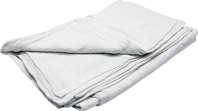 Allstar Performance Terry Towels White 12Pk  All12012
