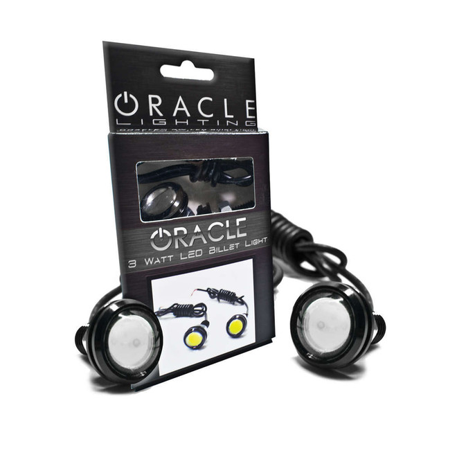 Oracle Lighting Led Single Color Rock Light Kit Pair Red 5410-003