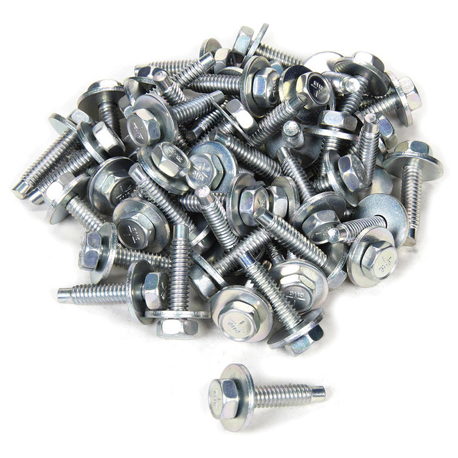 Allstar Performance Body Bolt 1-1/8In 50Pk Silver All16555-50