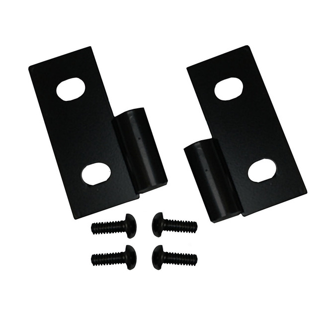 Rugged Ridge Lower Door Hinge Bracket S  Black 76-06 Jeep Cj 11202.03
