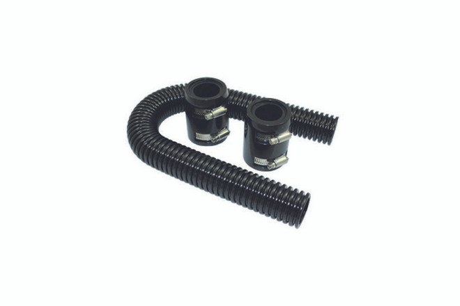 Specialty Products Company Radiator Hose Kit  24In W/Aluminum Caps Black 6452
