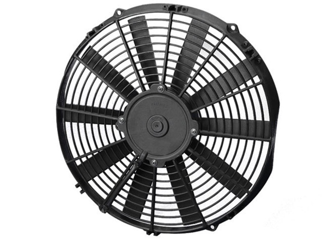 Spal Advanced Technologies 13In Pusher Fan Straight Blade 1032 Cfm 30100399 Spal Advanced Technologies 13In Pusher Fan Straight Blade 1032 Cfm 30100399